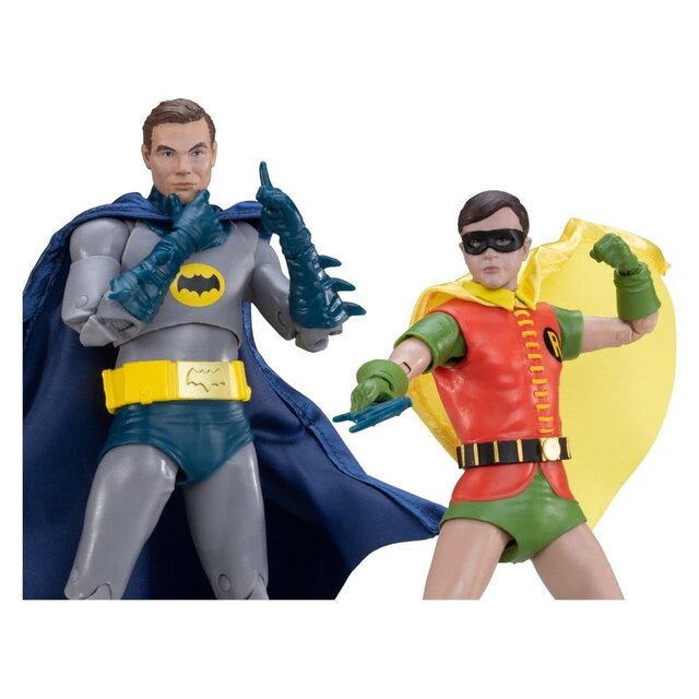 Collector Edition Batman Classic TV Series Batman and Robin 2-Pack Action Figures 18cm