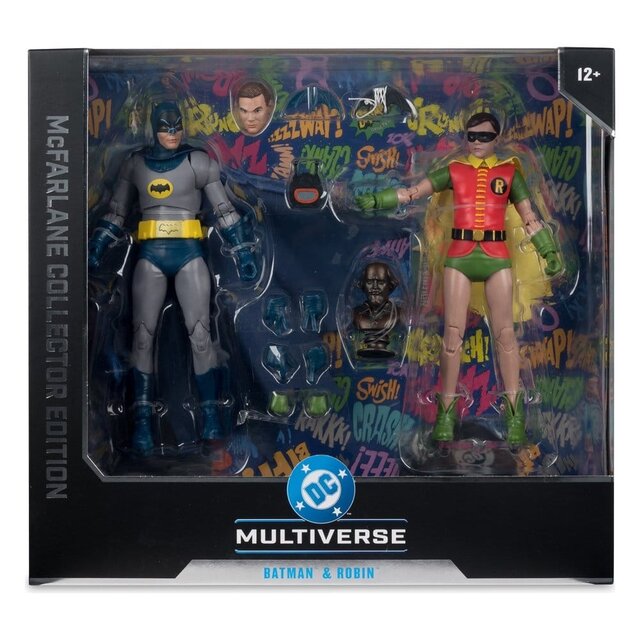 Collector Edition Batman Classic TV Series Batman and Robin 2-Pack Action Figures 18cm