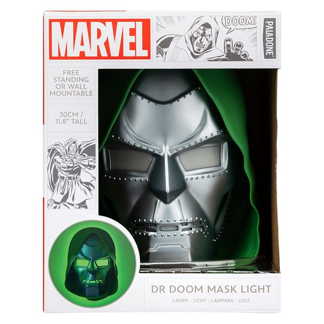Marvel Dr Doom Mask Light 30cm