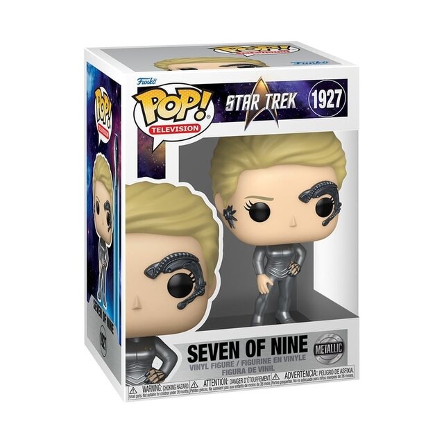 POP! Television Star Trek Voyager Seven of Nine (Metallic) #1927 Vinyl Figure 10cm