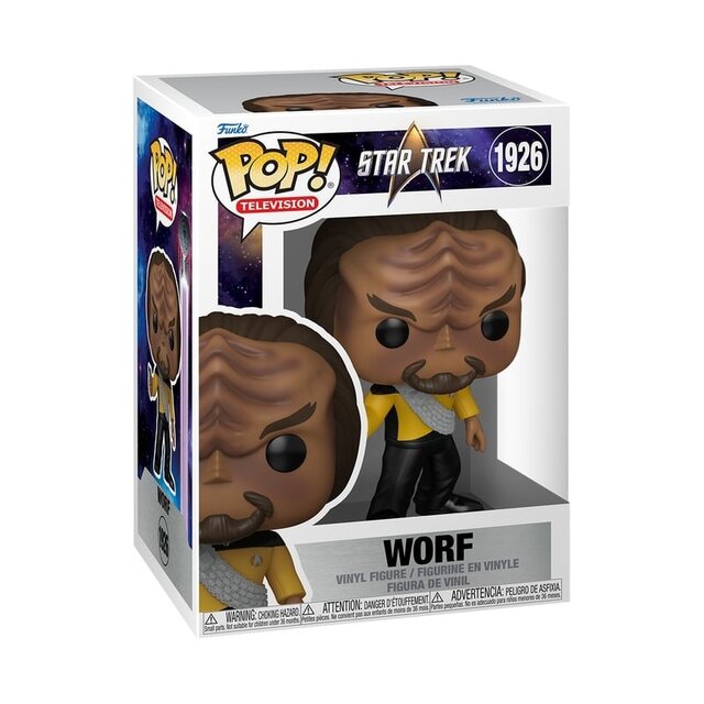 POP! Television Star Trek Next Generation Worf #1926 Vinyl Figure 10cm