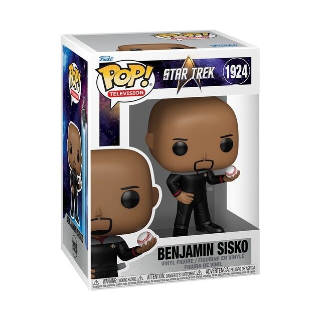 POP! Television Star Trek Deep Space Nine Benjamin Sisko #1924 Vinyl Figure 10cm