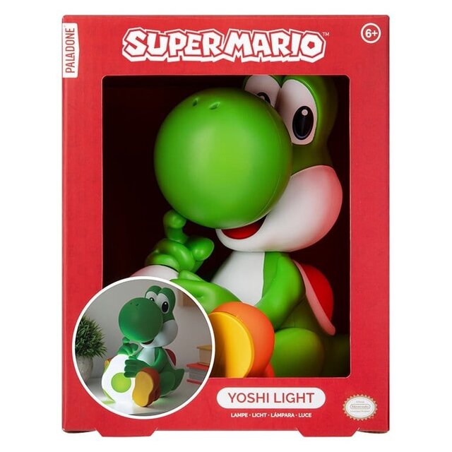 Super Mario GloBuddies Yoshi Light 18cm