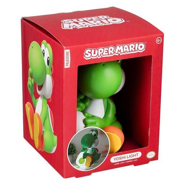 Super Mario GloBuddies Yoshi Light 18cm