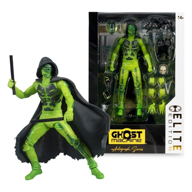 Elite Edition Deluxe Ghost Machine Geiger Action Figure 18cm