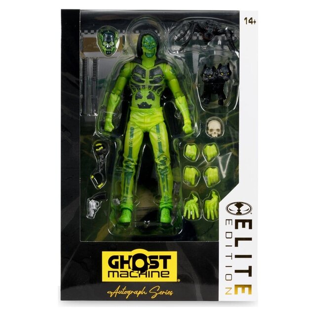 Elite Edition Deluxe Ghost Machine Geiger Action Figure 18cm