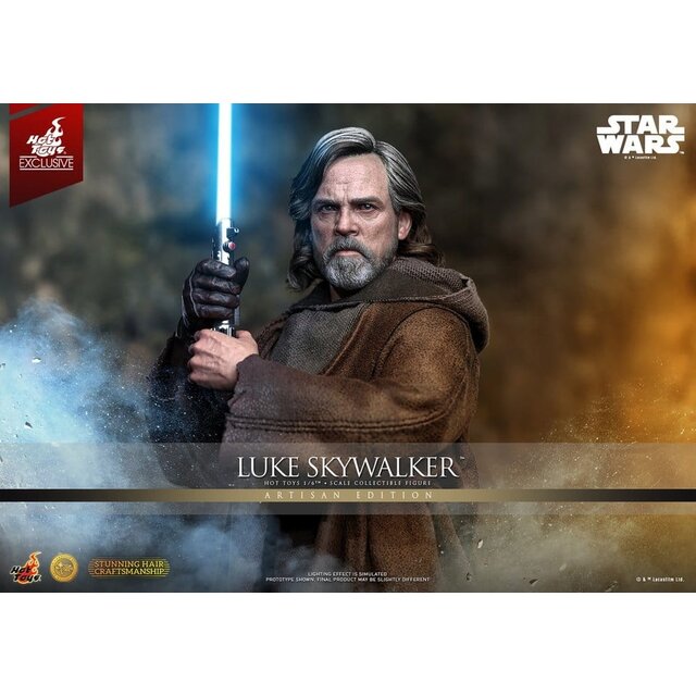 Star Wars: The Last Jedi Movie Masterpiece Action Figure 1/6 Luke Skywalker (Artisan Edition) 29cm