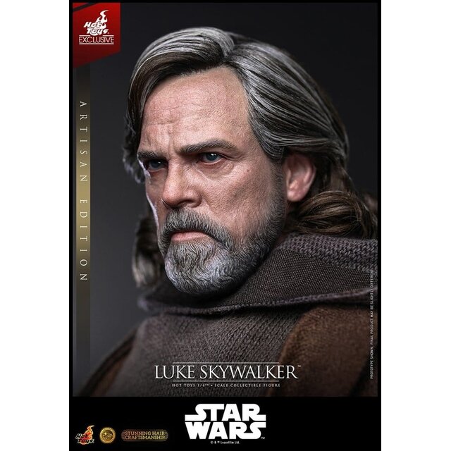 Star Wars: The Last Jedi Movie Masterpiece Action Figure 1/6 Luke Skywalker (Artisan Edition) 29cm