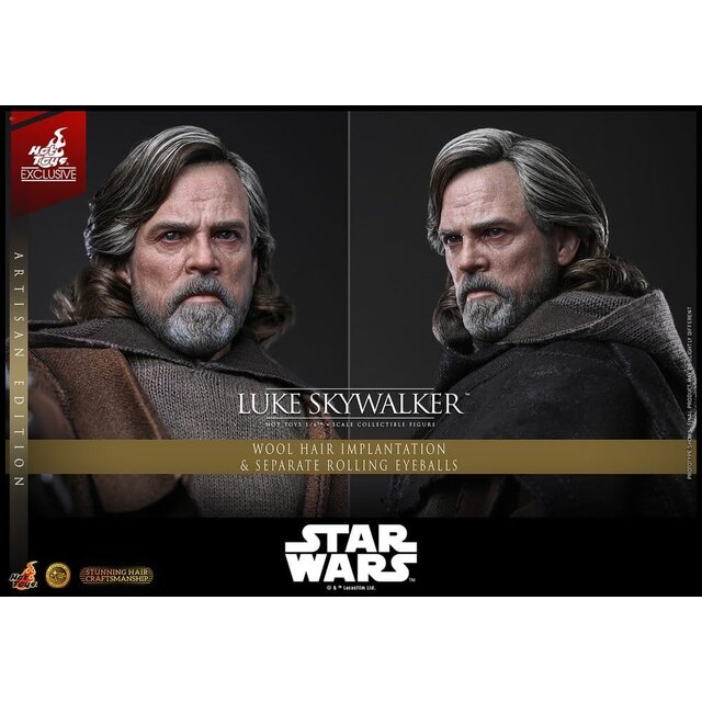 Star Wars: The Last Jedi Movie Masterpiece Action Figure 1/6 Luke Skywalker (Artisan Edition) 29cm