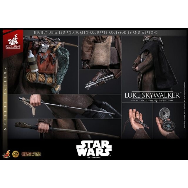 Star Wars: The Last Jedi Movie Masterpiece Action Figure 1/6 Luke Skywalker (Artisan Edition) 29cm