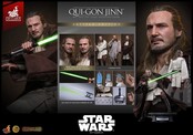 Star Wars: The Phantom Menace Movie Masterpiece Action Figure 1/6 Qui-Gon Jinn (Artisan Edition) Hot Toys Exclusive 32cm