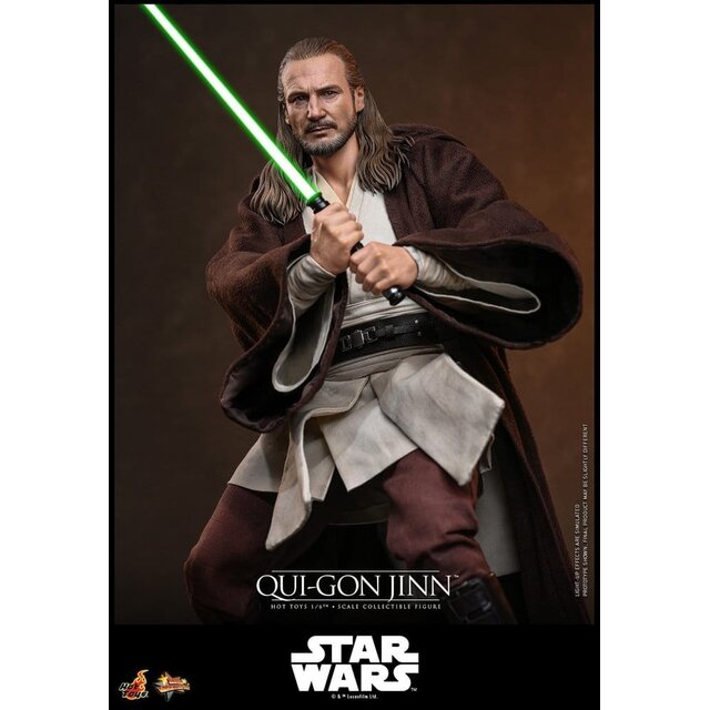 Star Wars: The Phantom Menace Movie Masterpiece Action Figure 1/6 Qui-Gon Jinn (Artisan Edition) Hot Toys Exclusive 32cm