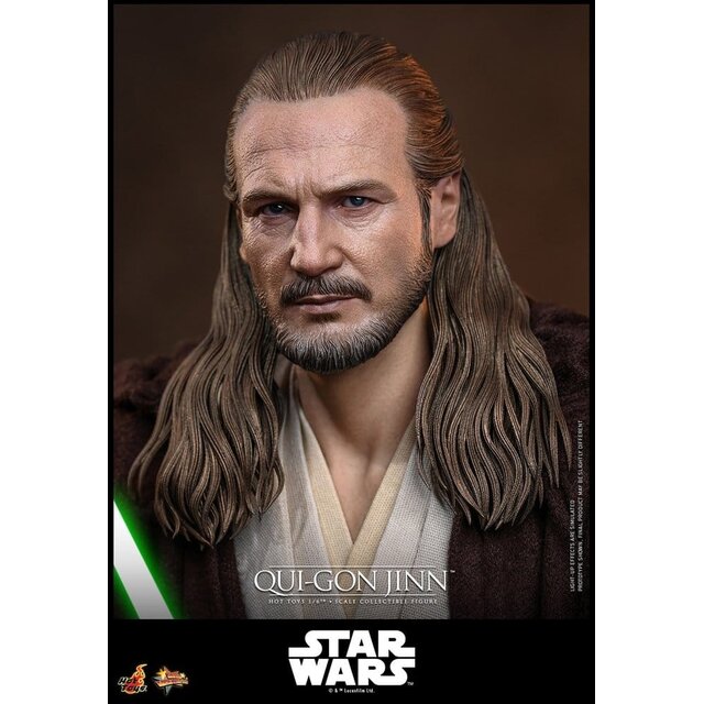 Star Wars: The Phantom Menace Movie Masterpiece Action Figure 1/6 Qui-Gon Jinn (Artisan Edition) Hot Toys Exclusive 32cm
