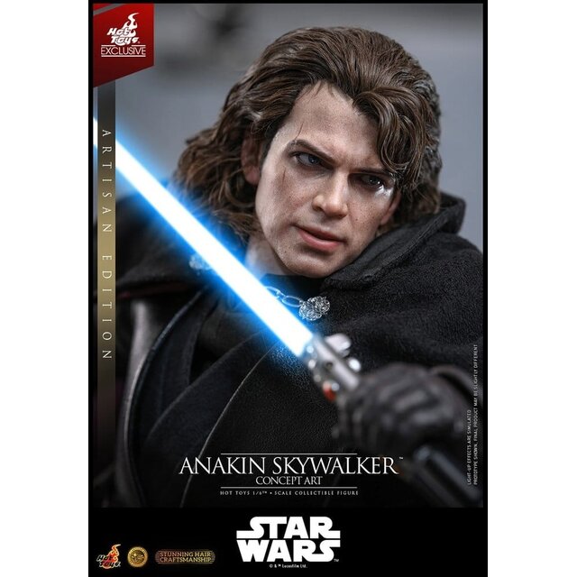 Star Wars Episode III: Revenge Of The Sith Movie Masterpiece Action Figure 1/6 Anakin Skywalker (Concept Art Version) (Artisan Edition) Hot Toys Exclusive 31cm