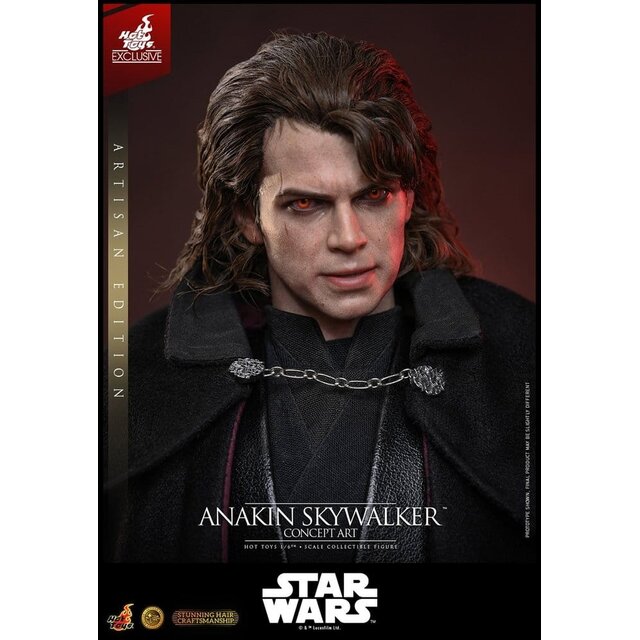 Star Wars Episode III: Revenge Of The Sith Movie Masterpiece Action Figure 1/6 Anakin Skywalker (Concept Art Version) (Artisan Edition) Hot Toys Exclusive 31cm