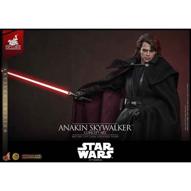 Star Wars Episode III: Revenge Of The Sith Movie Masterpiece Action Figure 1/6 Anakin Skywalker (Concept Art Version) (Artisan Edition) Hot Toys Exclusive 31cm