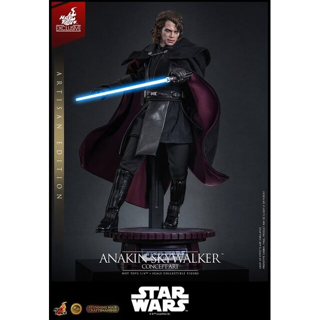 Star Wars Episode III: Revenge Of The Sith Movie Masterpiece Action Figure 1/6 Anakin Skywalker (Concept Art Version) (Artisan Edition) Hot Toys Exclusive 31cm