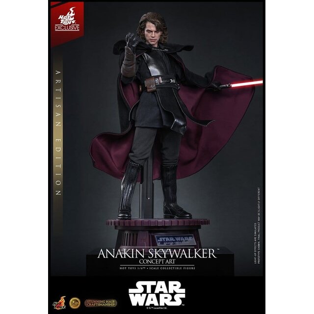 Star Wars Episode III: Revenge Of The Sith Movie Masterpiece Action Figure 1/6 Anakin Skywalker (Concept Art Version) (Artisan Edition) Hot Toys Exclusive 31cm