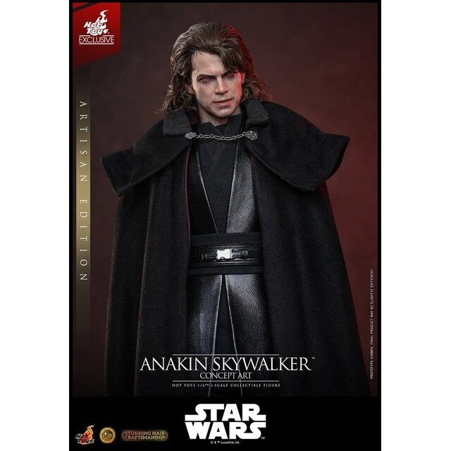 Star Wars Episode III: Revenge Of The Sith Movie Masterpiece Action Figure 1/6 Anakin Skywalker (Concept Art Version) (Artisan Edition) Hot Toys Exclusive 31cm