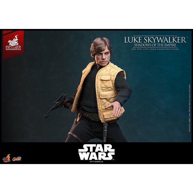 Star Wars Comic Masterpiece Luke Skywalker (Shadows Of The Empire) (Hot Toys Exclusive) Action Figure 28cm