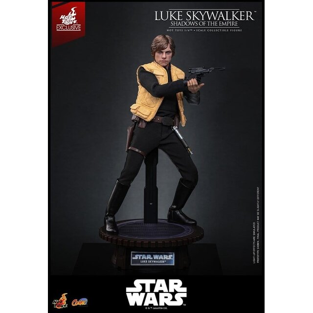 Star Wars Comic Masterpiece Luke Skywalker (Shadows Of The Empire) (Hot Toys Exclusive) Action Figure 28cm