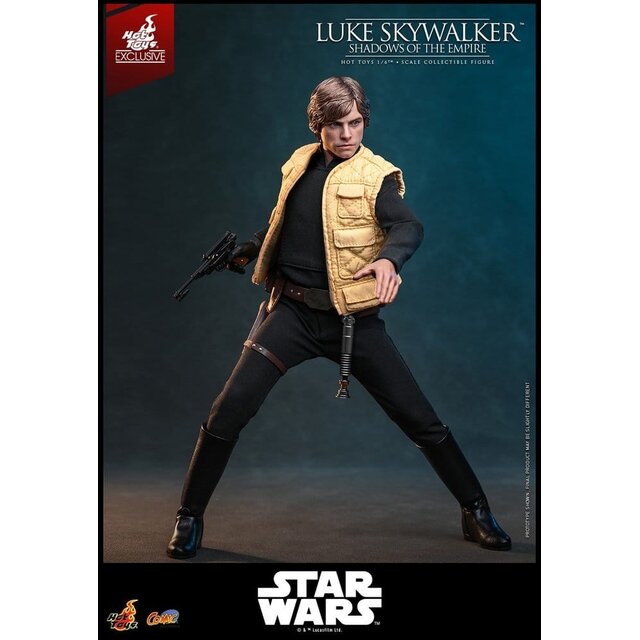 Star Wars Comic Masterpiece Luke Skywalker (Shadows Of The Empire) (Hot Toys Exclusive) Action Figure 28cm