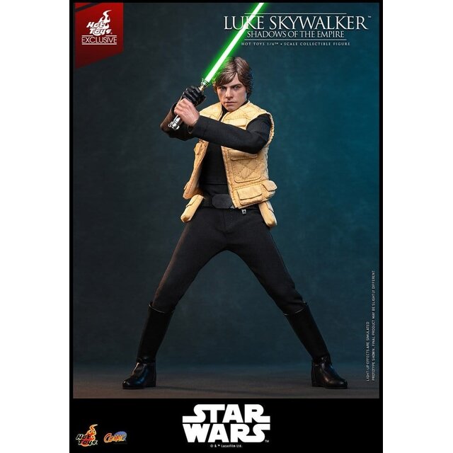 Star Wars Comic Masterpiece Luke Skywalker (Shadows Of The Empire) (Hot Toys Exclusive) Action Figure 28cm
