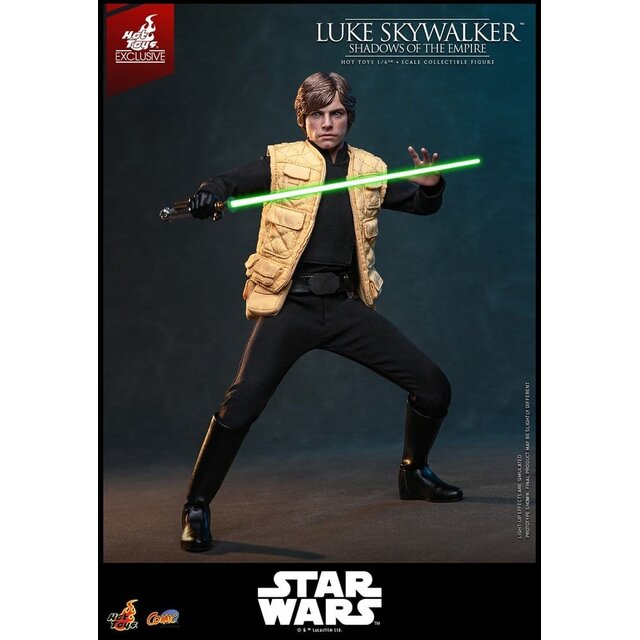 Star Wars Comic Masterpiece Luke Skywalker (Shadows Of The Empire) (Hot Toys Exclusive) Action Figure 28cm