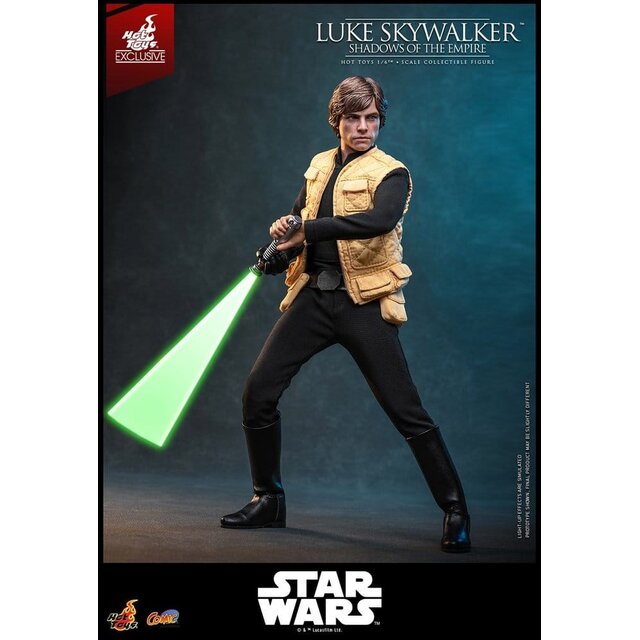 Star Wars Comic Masterpiece Luke Skywalker (Shadows Of The Empire) (Hot Toys Exclusive) Action Figure 28cm