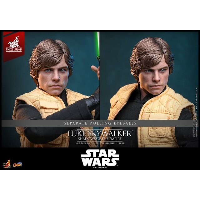 Star Wars Comic Masterpiece Luke Skywalker (Shadows Of The Empire) (Hot Toys Exclusive) Action Figure 28cm