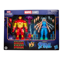 Marvel Legends Iron Man vs Marvel’s Spiral Action Figures 15cm
