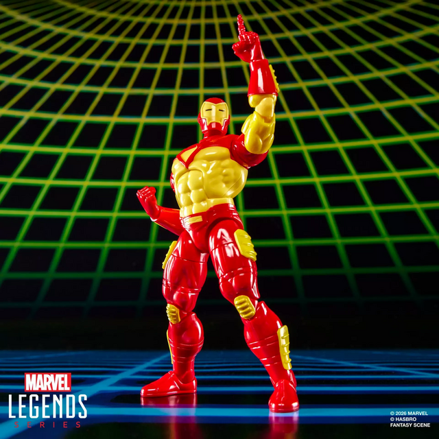 Marvel Legends Iron Man vs Marvel’s Spiral Action Figures 15cm