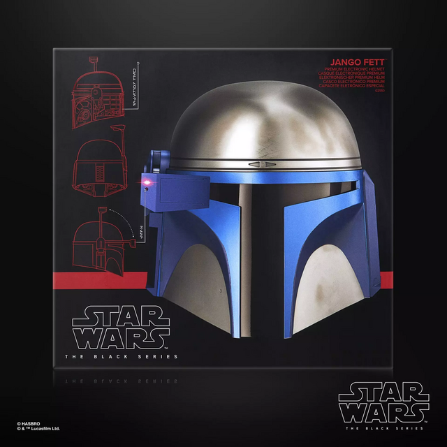 Star Wars the Black Series Jango Fett Premium Electronic Helmet