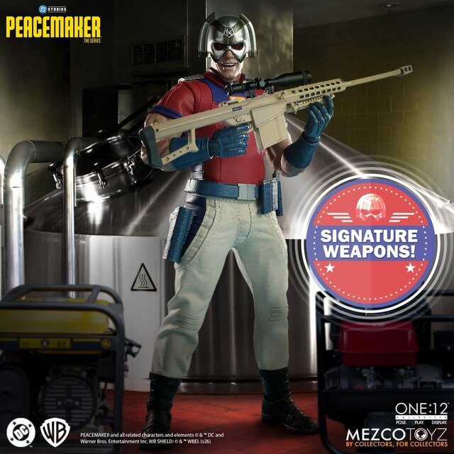 DC Comics One:12 Collective Peacemaker Action Figure 17cm