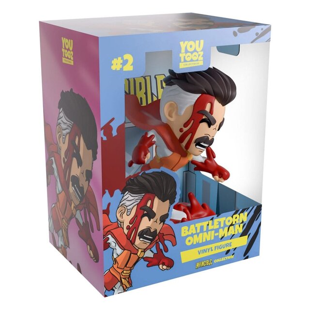 Invincible Vinyl Figure Radio Battletorn Omni-man 11cm