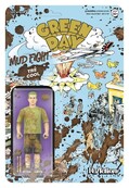 Green Day ReAction Action Figure Wave 1 Tré Cool (Mud Fight) 10cm