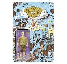 Green Day ReAction Action Figure Wave 1 Tré Cool (Mud Fight) 10cm