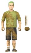 Green Day ReAction Action Figure Wave 1 Tré Cool (Mud Fight) 10cm