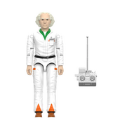 Back To The Future Doc Brown '85 Wave 1 ReAction+ Action Figure 10cm