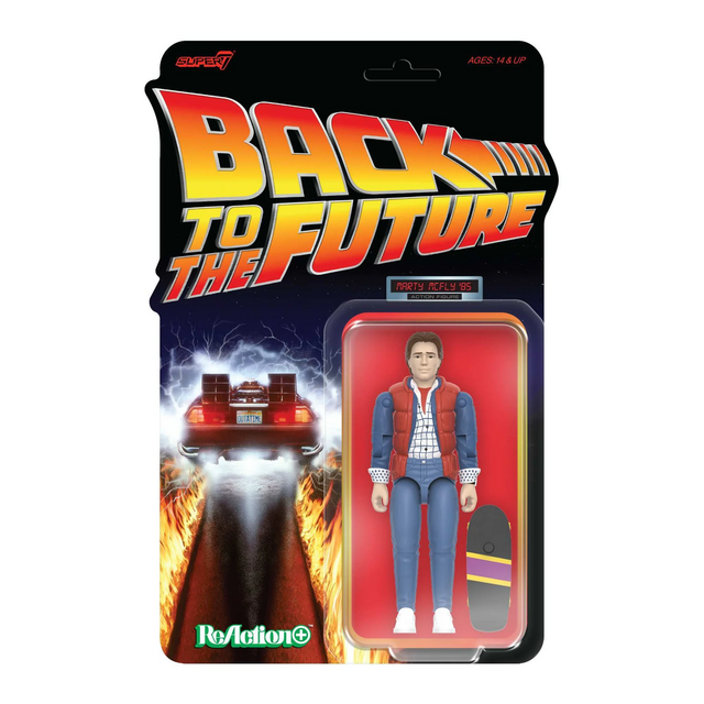 Back To The Future Marty McFly '85 Wave 1 ReAction+ Action Figure 10cm