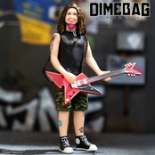 Dimebag Darrell Culprit ReAction Figure 10cm