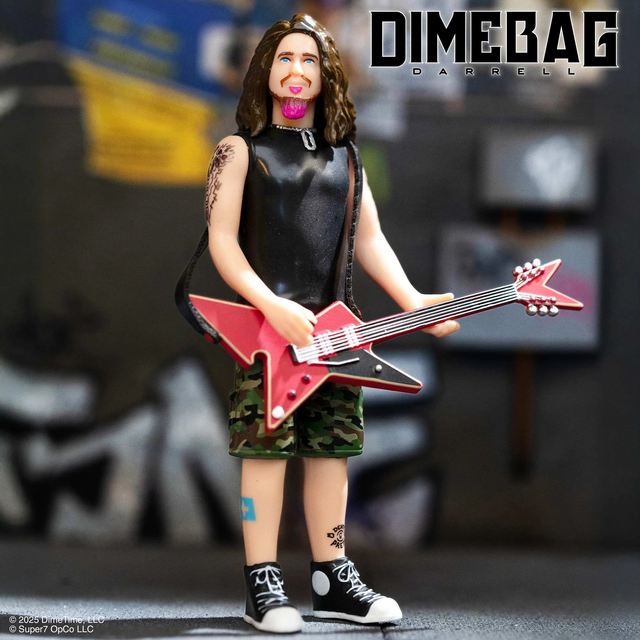 Dimebag Darrell Culprit ReAction Figure 10cm