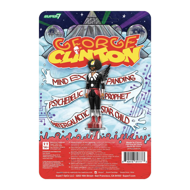 ReAction Figure George Clinton Dr. Funkenstein Wave 1 Action Figure 10cm