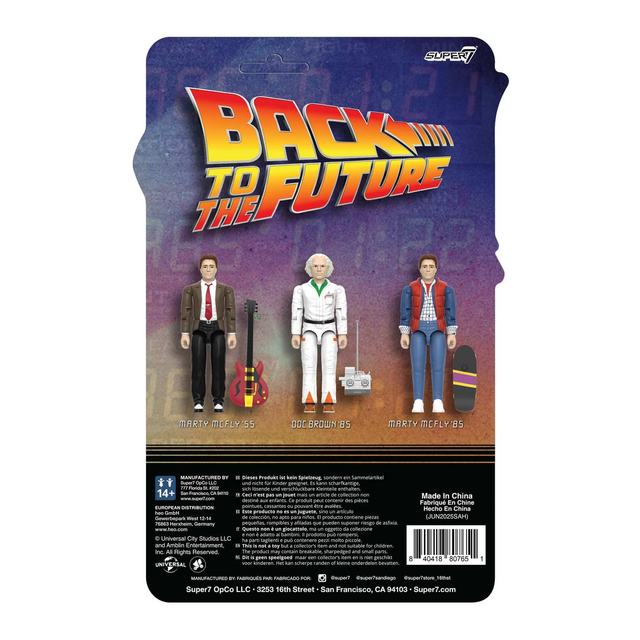 Back To The Future Marty McFly '55 Wave 1ReAction+ Action Figure 10cm