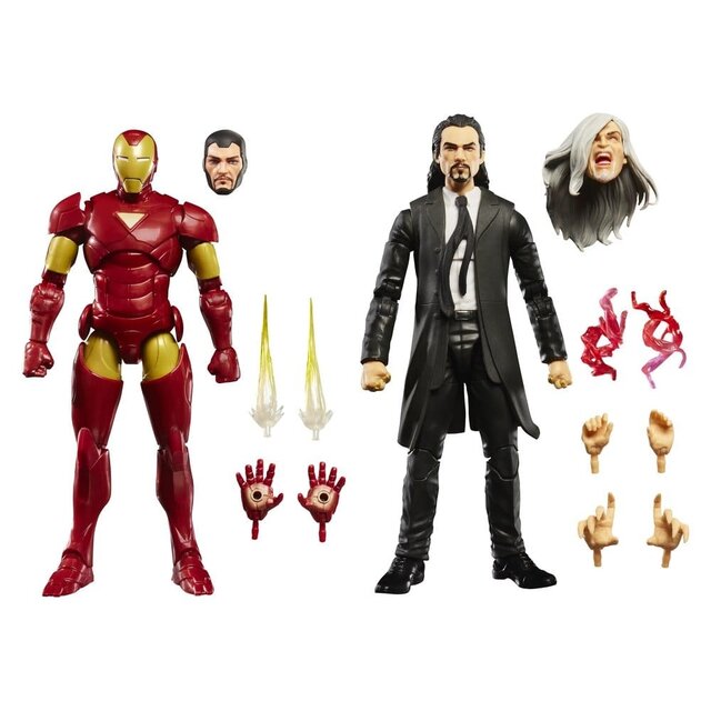 Marvel Legends 2-Pack Iron Man (Extremis) & Marvel's Mandarin Action Figures 15cm