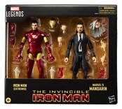 Marvel Legends 2-Pack Iron Man (Extremis) & Marvel's Mandarin Action Figures 15cm