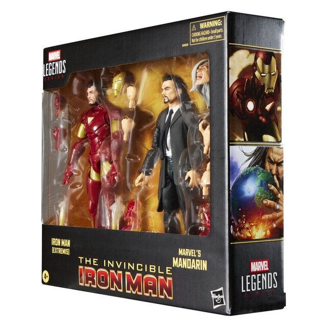 Marvel Legends 2-Pack Iron Man (Extremis) & Marvel's Mandarin Action Figures 15cm