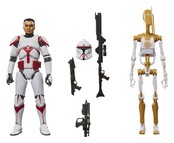 Star Wars: Battlefront II Black Series 2-Pack Phase I Assault Trooper & Battle Droid Officer Action Figure 15cm