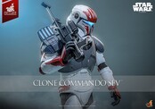 Star Wars: The Clone Wars Television Masterpiece Clone Commando Sev (Hot Toys Exclusive) Action Figure 30cm