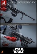 Star Wars: The Clone Wars Television Masterpiece Clone Commando Sev (Hot Toys Exclusive) Action Figure 30cm